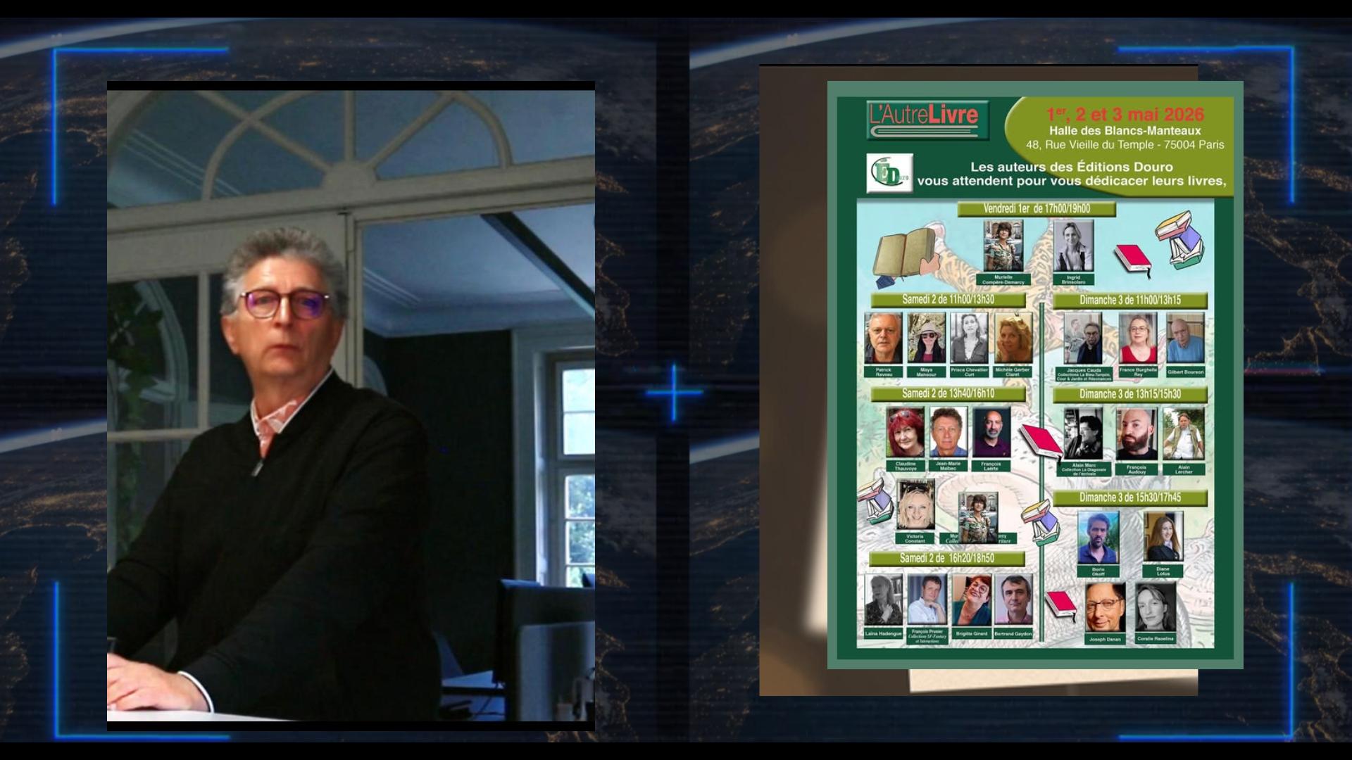 Jean-Marie Malbec avant sa rencontre littéraire à Monthey en 2026