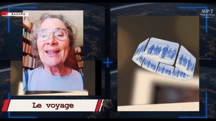 Joëlle Cuvilliez lors de l’épisode 2 consacré au chemin intérieur et à ses 29 étapes de marche seule